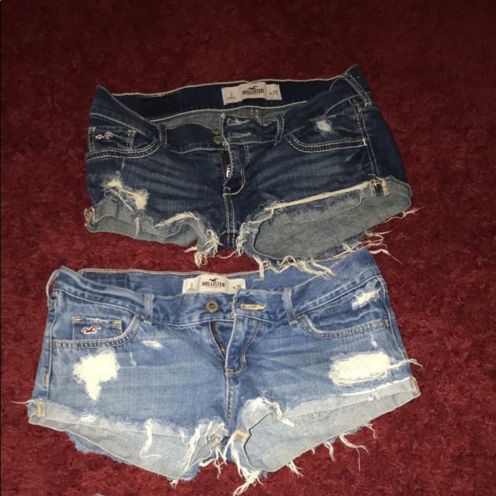 Hollister Jean shorts.